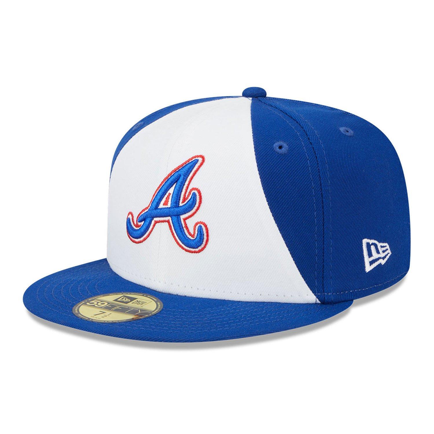 New Era Atlanta Braves 59FIFTY City Connect Fitted Cap - Blue/White - BLUE/WHITE